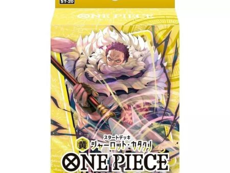 BANDAI One Piece Card Starter Deck Yellow Charlotte Katakuri ST-20 TCG JAPAN Cheap