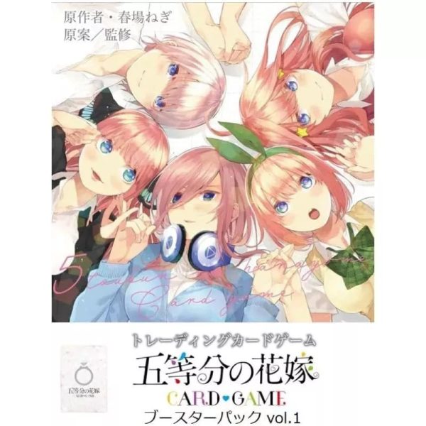 The Quintessential Quintuplets Card Game Vol.1 Booster Pack Box TCG JAPAN Sale