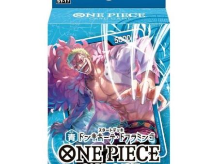 BANDAI One Piece Card Starter Deck Blue Donquixote Doflamingo ST-17 TCG JAPAN Online Sale