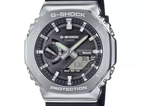 CASIO G-SHOCK GBM-2100-1AJF Metal Case Bluetooth Solar Men Watch Black JAPAN For Cheap