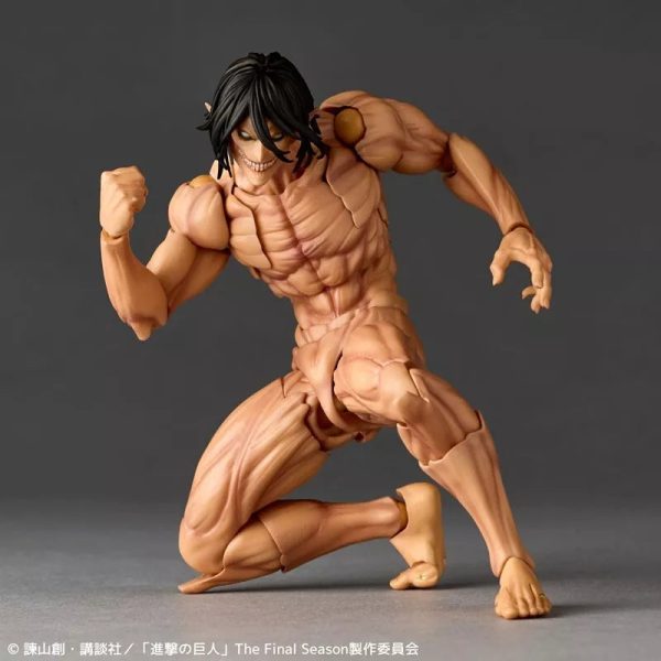 Kaiyodo Revoltech Amazing Yamaguchi Attack on Titan Action Figure JAPAN OFFICIAL Supply