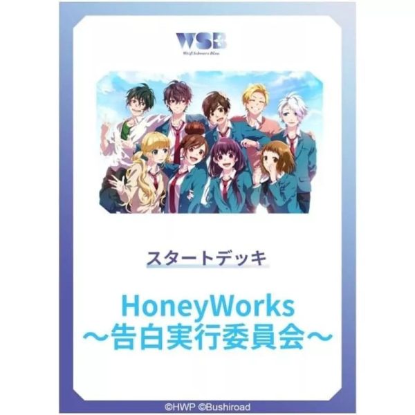 Weiss Schwarz Blau HoneyWorks Kokuhaku Jikkou Iinkai Starter Deck TCG JAPAN Online Hot Sale