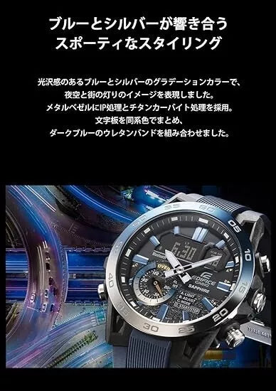 CASIO EDIFICE SOSPENSIONE ECB-40YNP-1AJF Bluetooth Solar Watch Nighttime JAPAN Online Hot Sale