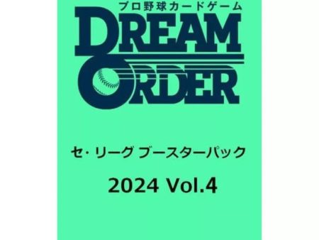 Professional Baseball Card DREAM ORDER Central League 2024 Vol.4 Booster Box TCG Cheap