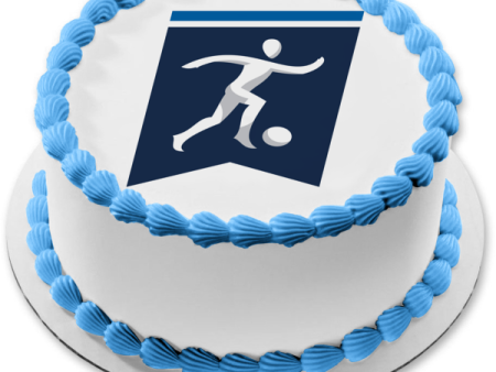 NCAA Men s Soccer Logo Edible Cake Topper Image ABPID55826 on Sale