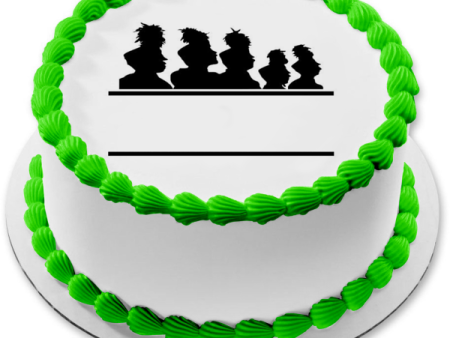 Customizable Marching Band Uniforms Silhouettes Edible Cake Topper Image ABPID55820 Hot on Sale