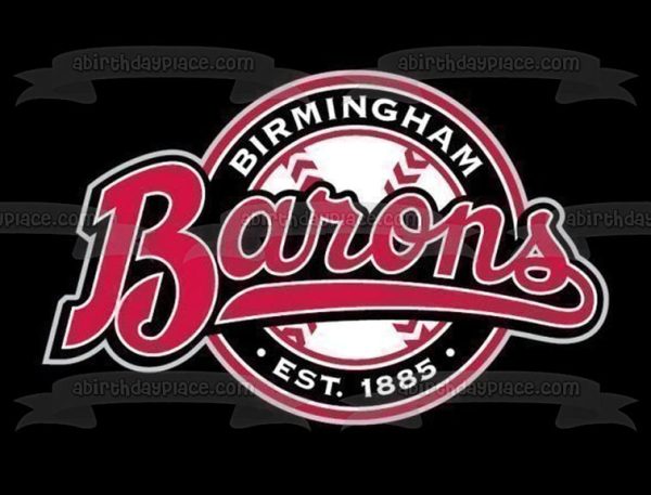 Birmingham Barons Baseball Team Logo Edible Cake Topper Image ABPID55831 Online